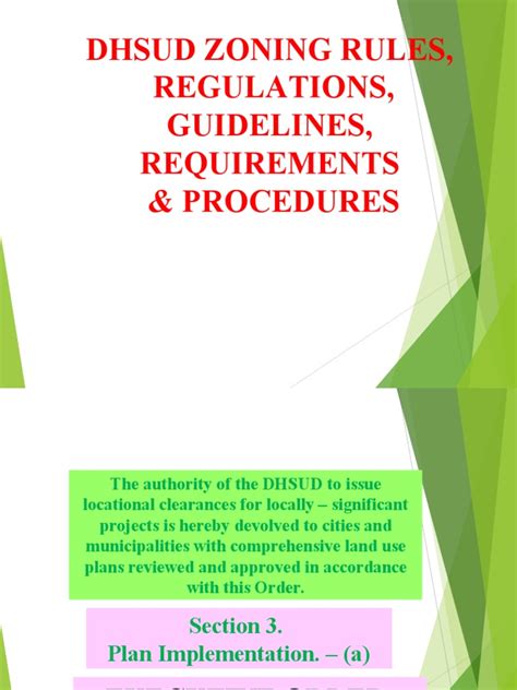 dhsud rules of procedure|EBR.
